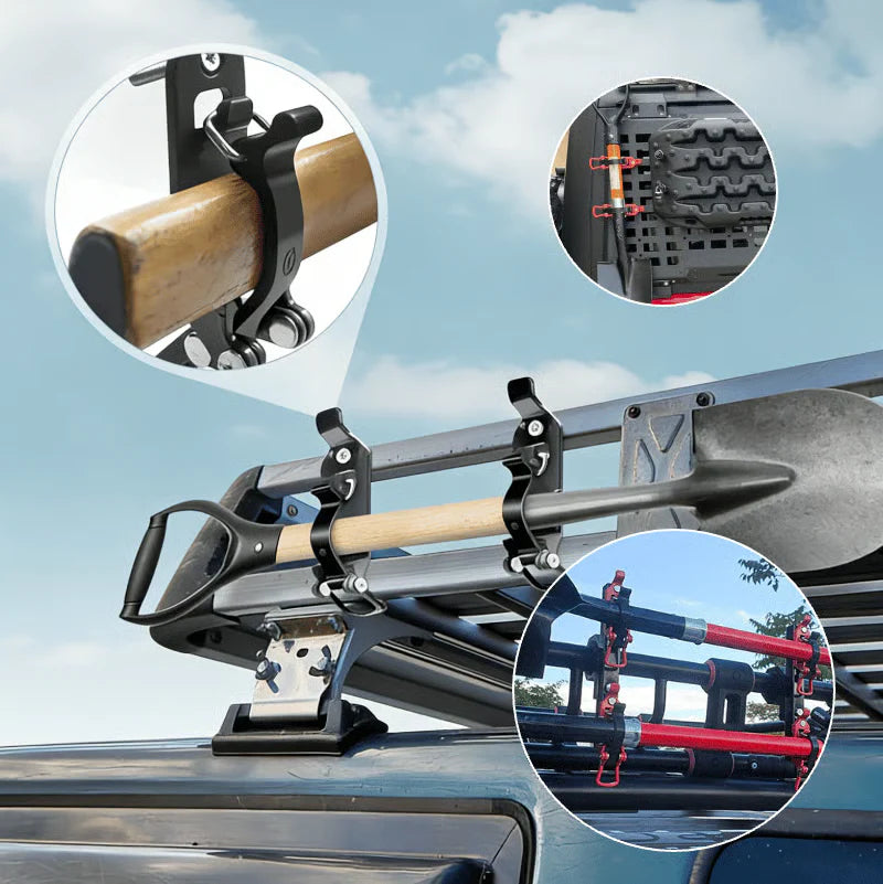 Heavy Duty Zinc Alloy Shovel Mount