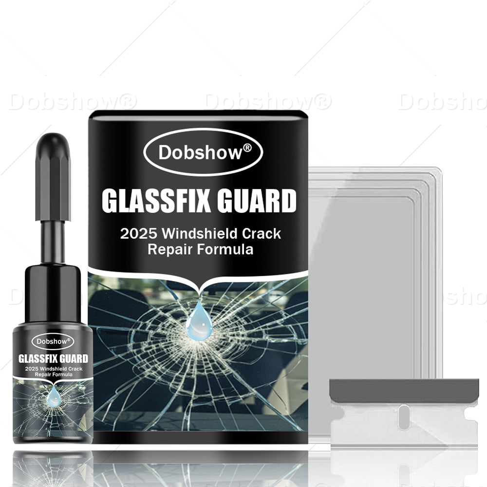🔥Dobshow® GlassFix Guard: 2025 Windshield Crack Repair Formula