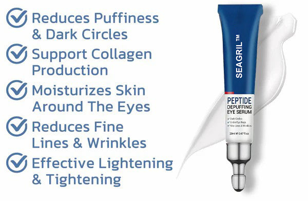 Early Father's Day Promotion š„ Seagril⢠PEPTIDE Depuffing Eye Serum š„ LAST DAY SALE 80% OFF š„