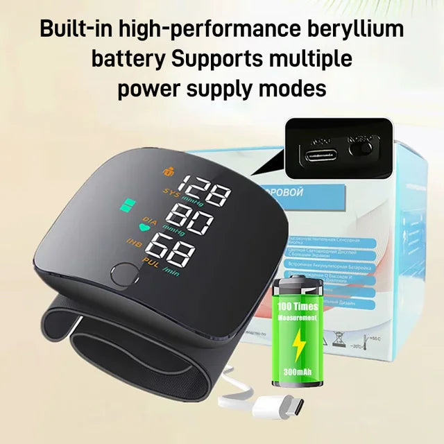 India Stationð¥Omron Automatic Wrist Blood Pressure Measuring Instrument