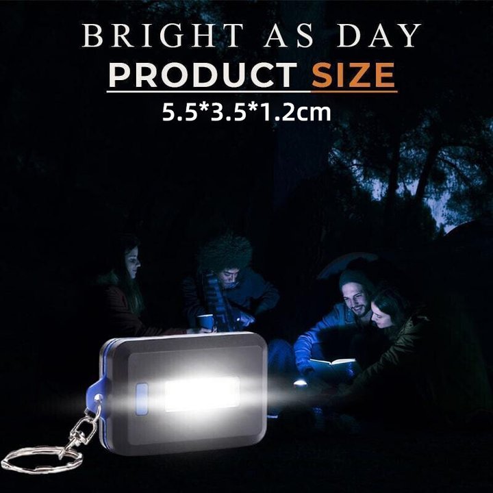 đMini LED Flashlight KeychainăINCOD + Local Stock (Express 3 Day Delivery)ă