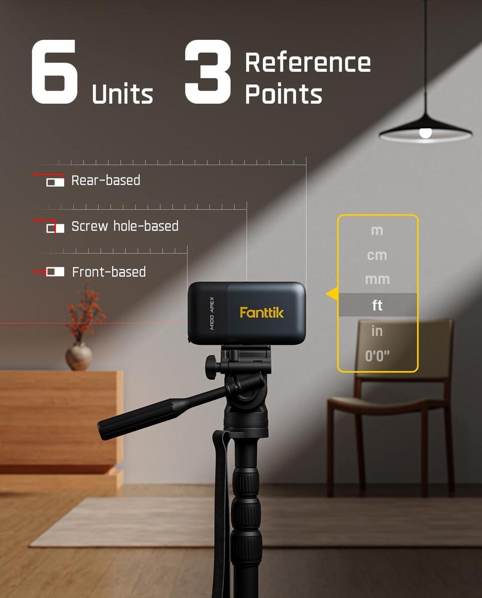 2-in-1 Digital Tape & Laser Measuring Tool | High-Precision Smart Distance Meter