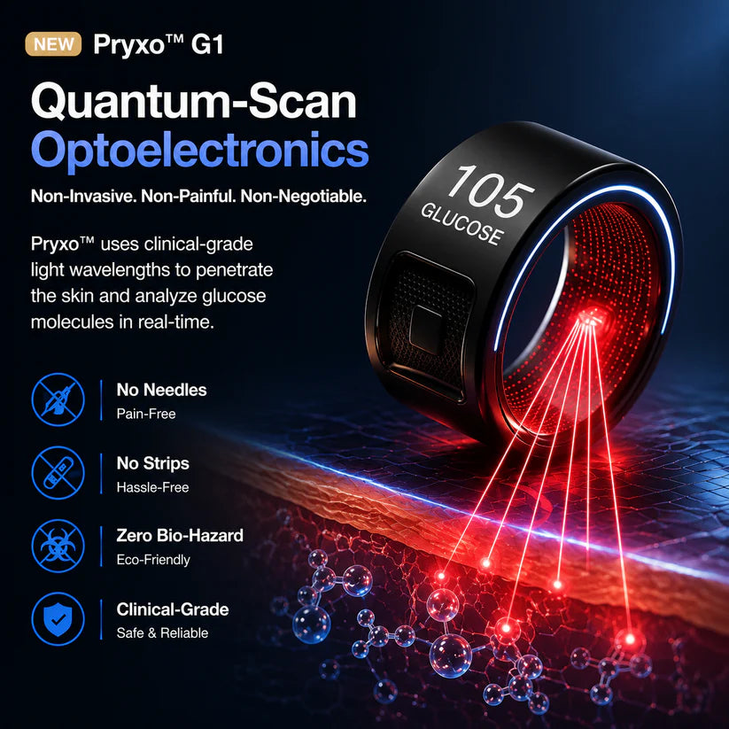 Pryxo™ G1 Non-Invasive Smart Ring