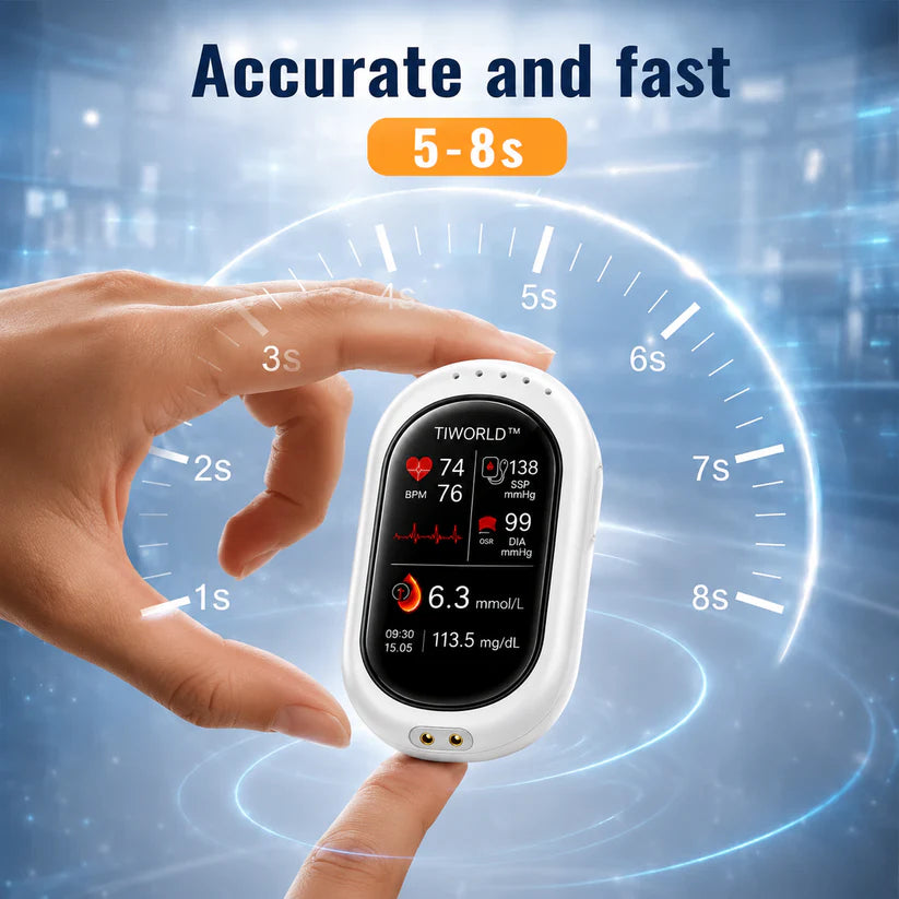 ✨ Next-Gen Smart Health Tech | Needle-Free Blood Sugar Tracker 🔬🩸 No More Finger Pricks