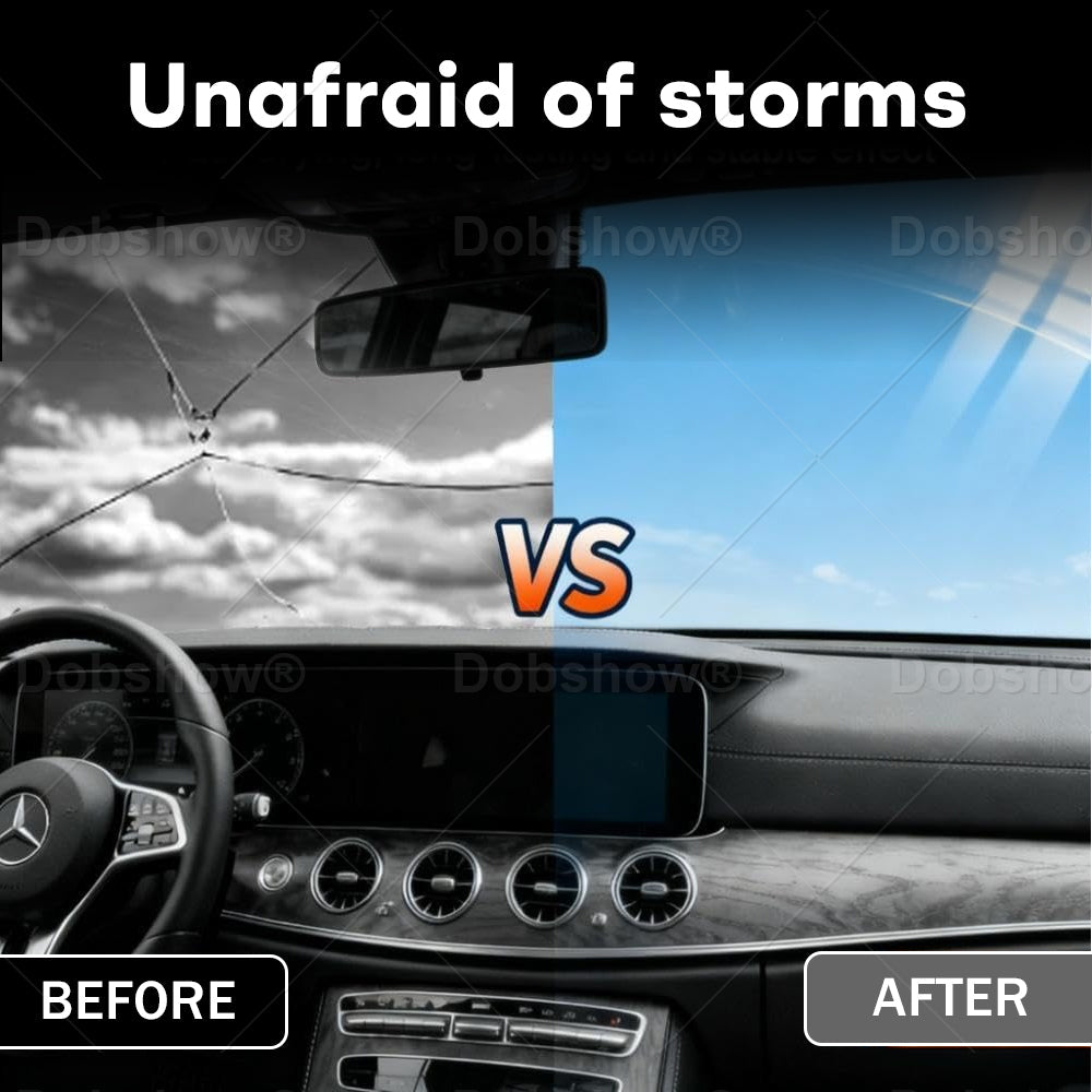 🔥Dobshow® GlassFix Guard: 2025 Windshield Crack Repair Formula