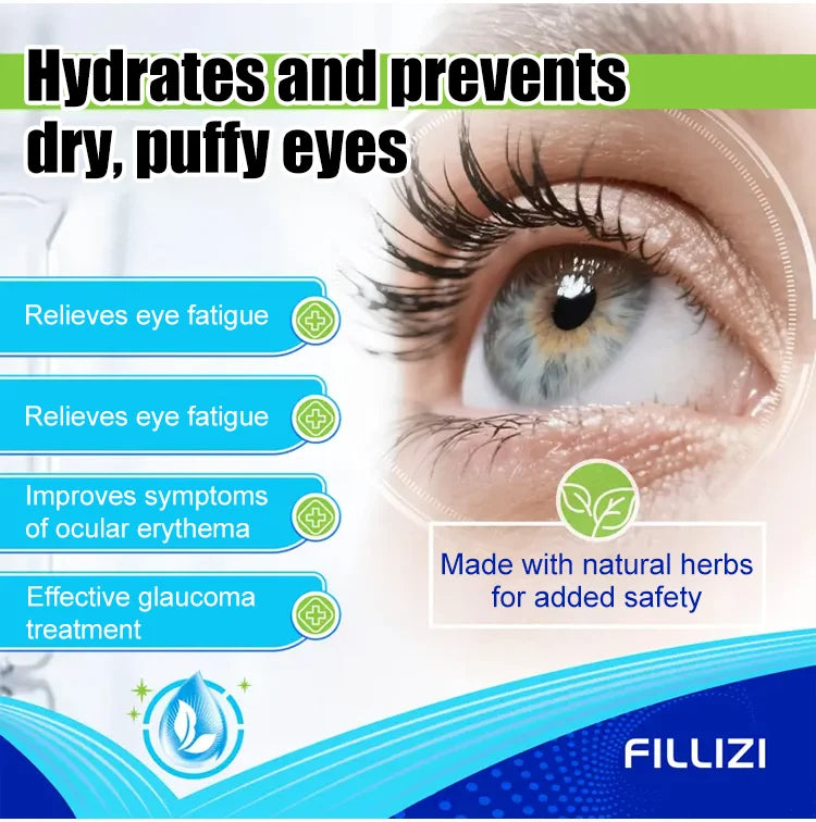 Blueberry Eye Moisturizing Cooling Gel for Dry Eyes