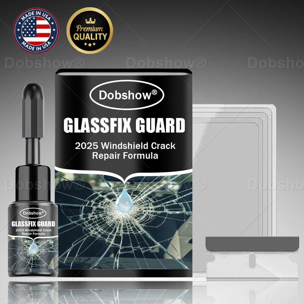 🔥Dobshow® GlassFix Guard: 2025 Windshield Crack Repair Formula