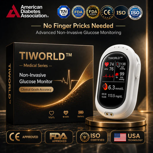 ✨ Next-Gen Smart Health Tech | Needle-Free Blood Sugar Tracker 🔬🩸 No More Finger Pricks
