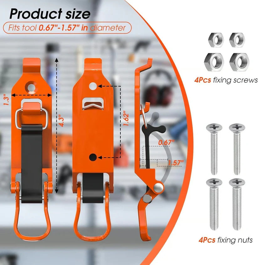 Heavy Duty Zinc Alloy Shovel Mount