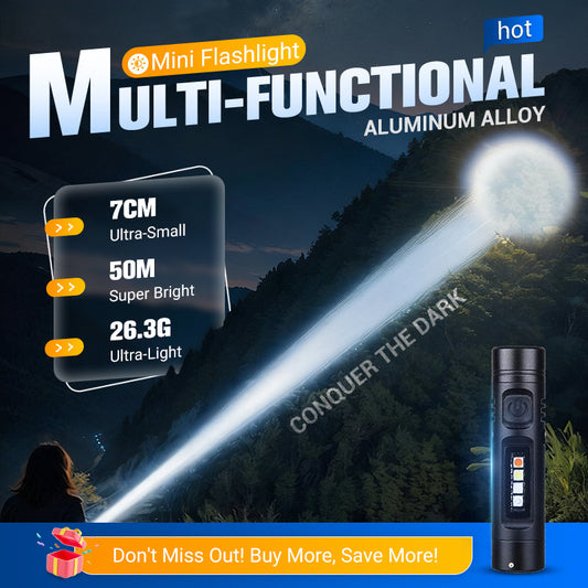 💥Multi-Functional Aluminum Alloy Mini Flashlight✨