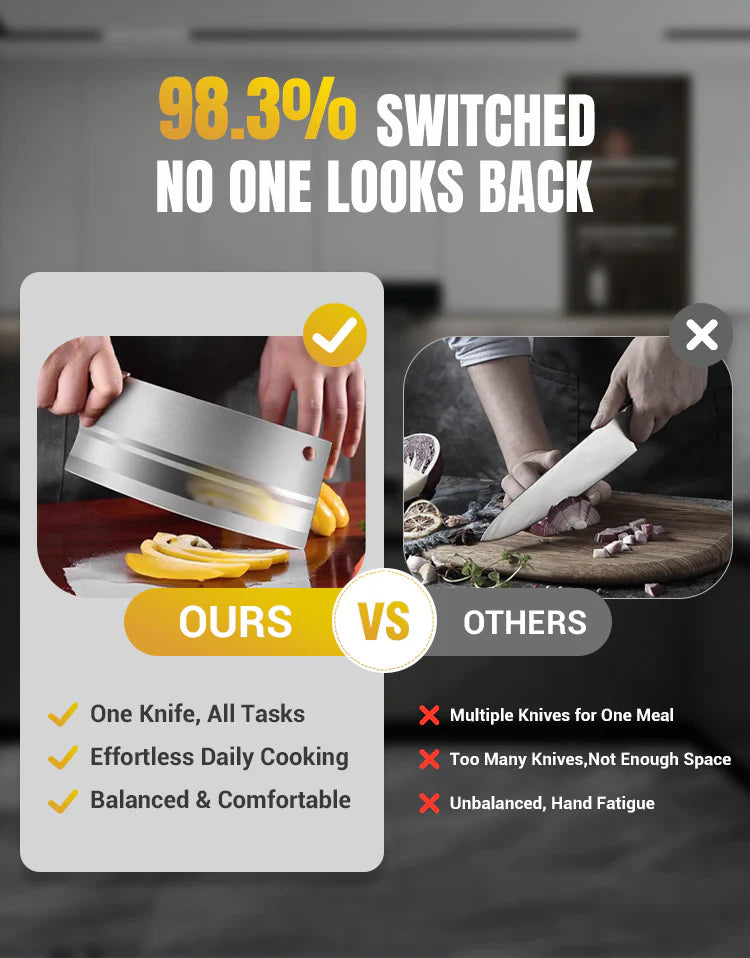 🔪 Forged kitchen knife, sharp and durable! ⚔️