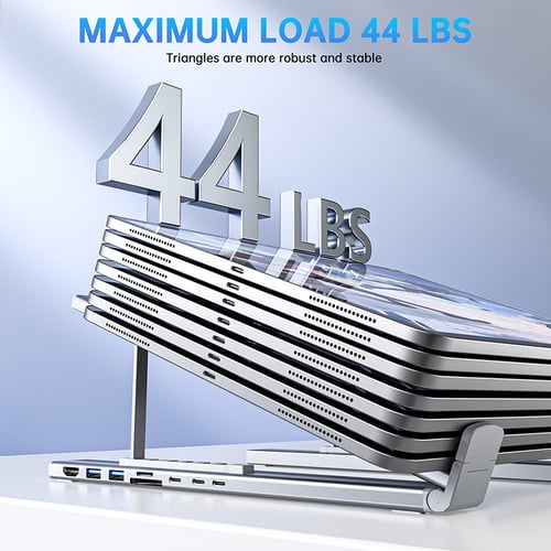 🏆Flash Sale⚡ 50K+ SOLD! Almost Gone-💥💻 8-in-1 USB-C Laptop Stand