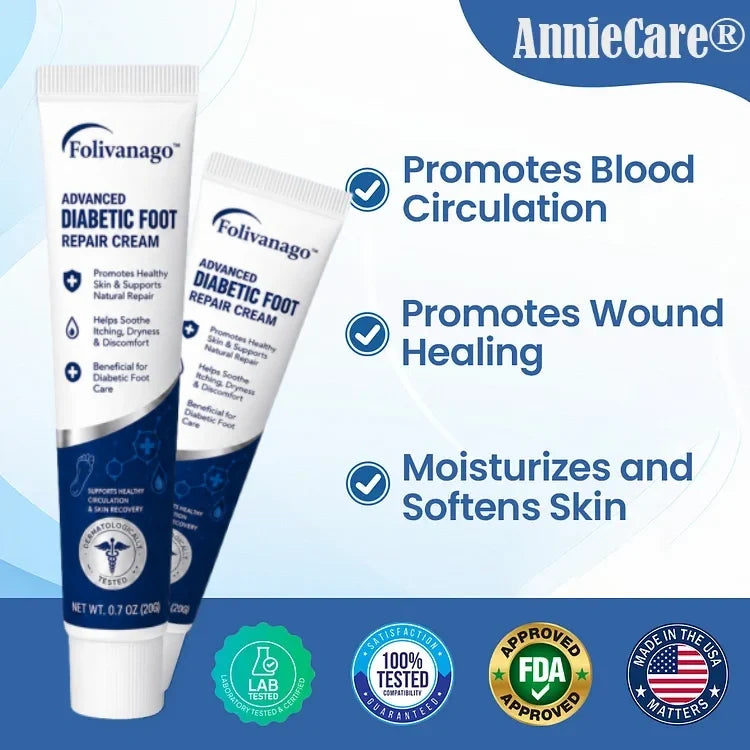 AnnieCare® VitaGluco Diabetes Treatment Cream -👨‍⚕️ American Academy of Dermatology (AAD) Approved