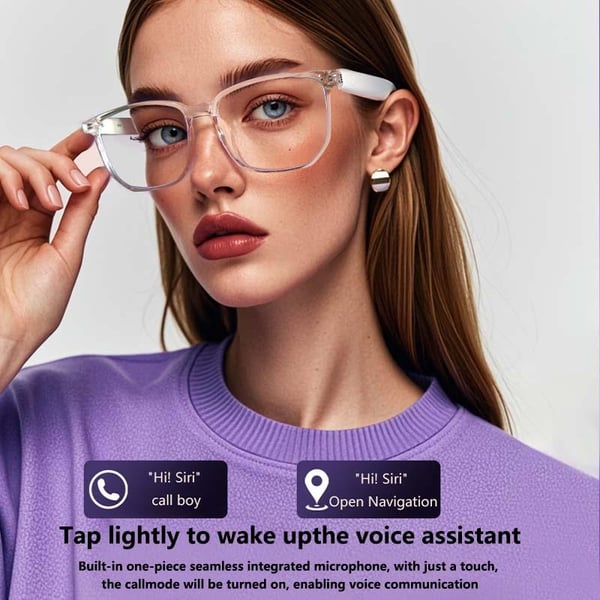 🔥Get over 49% off today🔥 -Smart Wireless Headphone anti-blue light-colored glasses