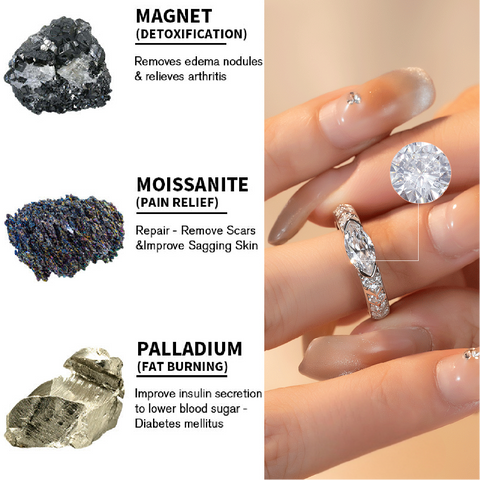 💥Last Day Promotion 49% OFF - 🔥DIYSTAR Magnetology Moissanite Diamond Ring💖