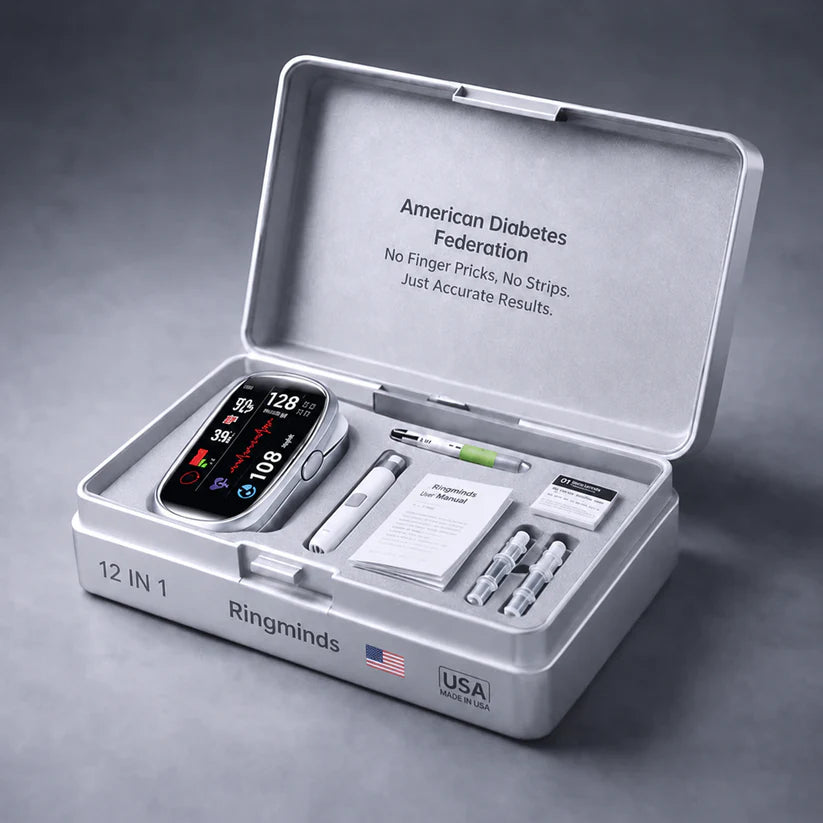 🔥Final 3 Hours : 🏆Ringminds™ Non-invasive multifunctional health monitor