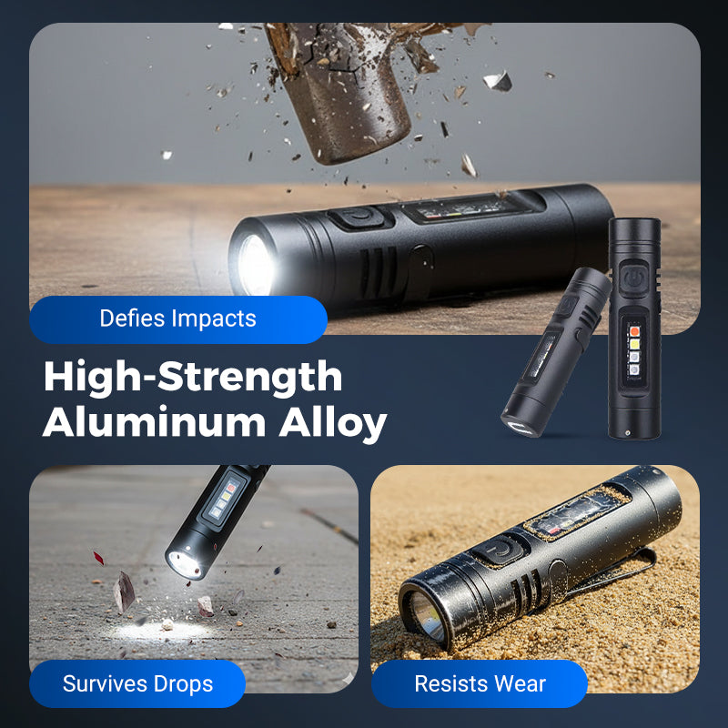 💥Multi-Functional Aluminum Alloy Mini Flashlight✨