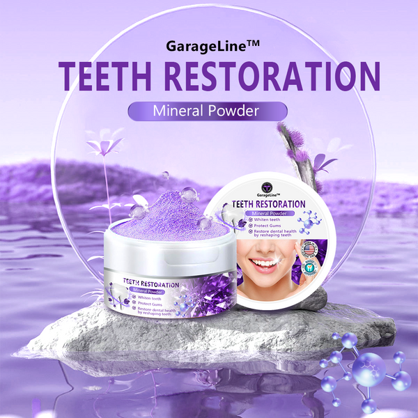 GarageLine™ TeethRestoration Mineral Powder👩‍⚕️🦷 (⏰𝐋𝐢𝐦𝐢𝐭𝐞𝐝 𝐭𝐢𝐦𝐞 𝐝𝐢𝐬𝐜𝐨𝐮𝐧𝐭 𝐋𝐚𝐬𝐭 𝟑𝟎 𝐦𝐢𝐧𝐮𝐭𝐞𝐬⏰)
