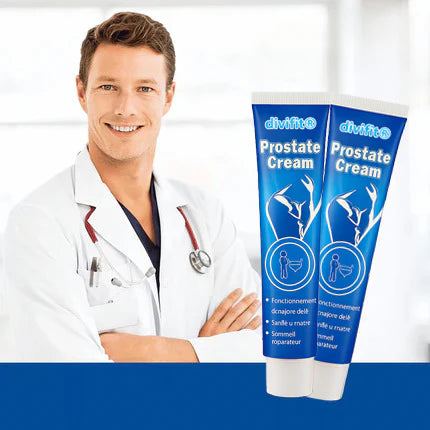 Natural Anti-Prostate Cream - Reduces inflammation, eliminates urinary problems, strengthens and restores confidence in men