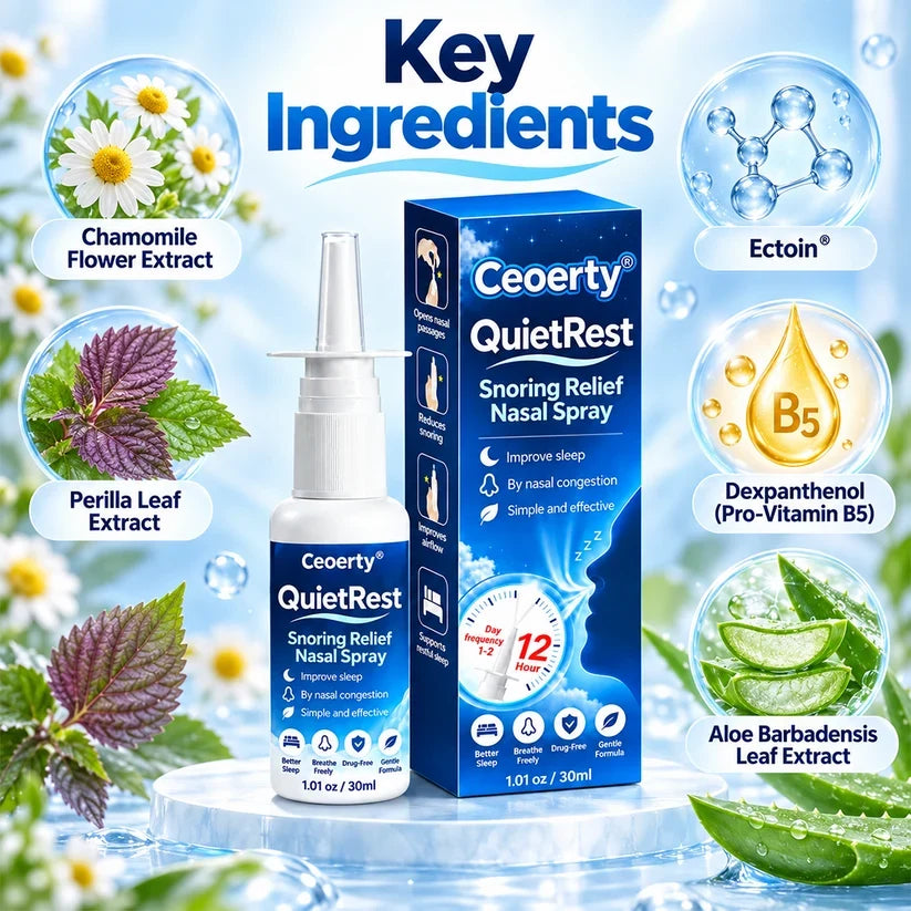 Ceoerty® QuietRest Snoring Relief Nasal Spray