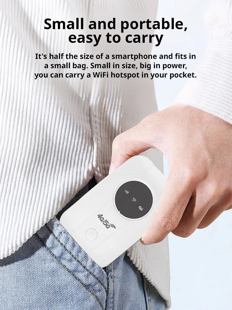 🔥【Available worldwide】5G wireless portable WiFi, unlimited data for life✅2025 sales No. 1, Lifetime free internet access!