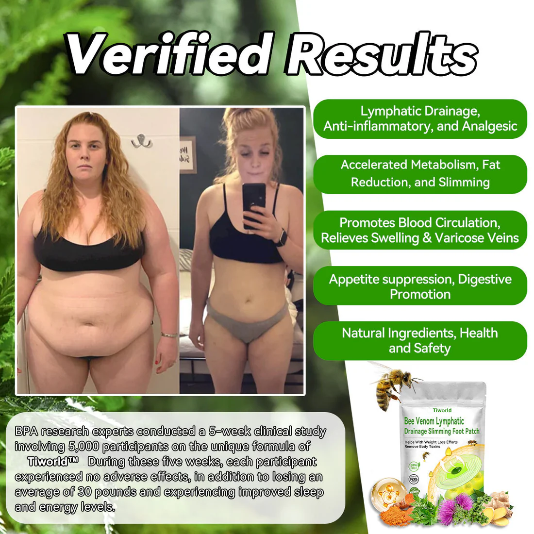 💝Tiworld™ 𝗕𝗲𝗲 𝗩𝗲𝗻𝗼𝗺 𝗟𝘆𝗺𝗽𝗵𝗮𝘁𝗶𝗰 𝗗𝗿𝗮𝗶𝗻𝗮𝗴𝗲 𝗦𝗹𝗶𝗺𝗺𝗶𝗻𝗴 𝗙𝗼𝗼𝘁 𝗣𝗮𝘁𝗰𝗵🐝 (𝗳𝗼𝗿 𝗮𝗹𝗹 𝗹𝘆𝗺𝗽𝗵𝗮𝘁𝗶𝗰 𝗽𝗿𝗼𝗯𝗹𝗲𝗺𝘀 𝗮𝗻𝗱 𝗼𝗯𝗲𝘀𝗶𝘁𝘆)