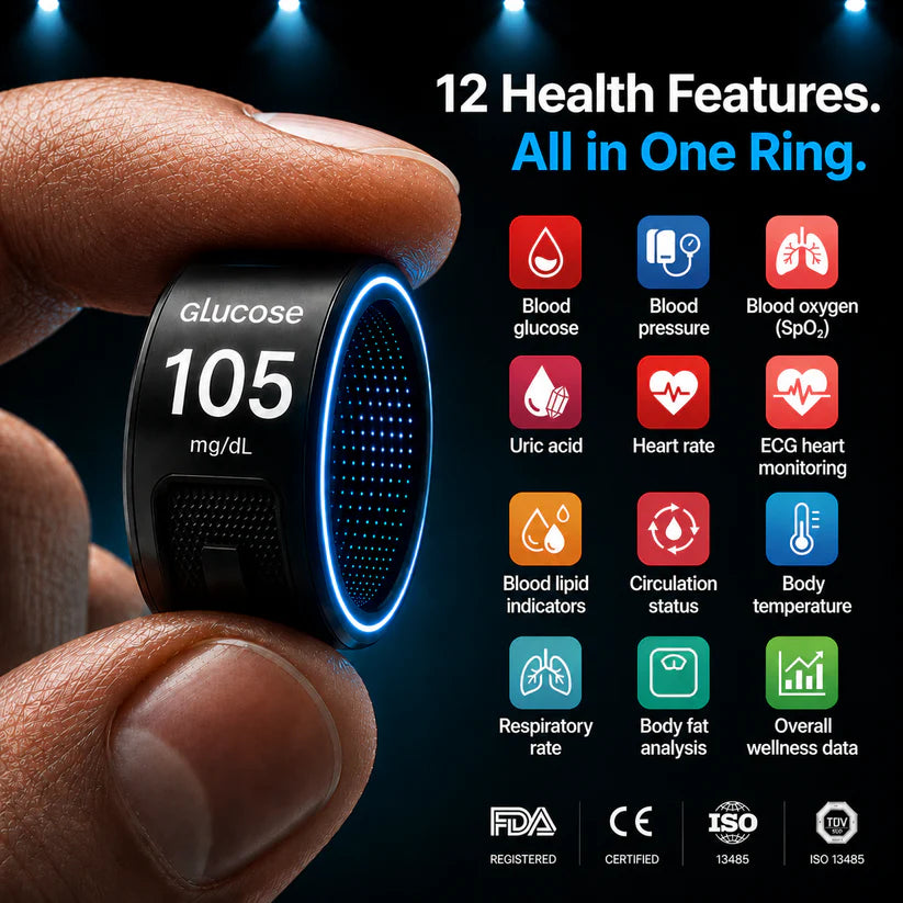Pryxo™ G1 Non-Invasive Smart Ring