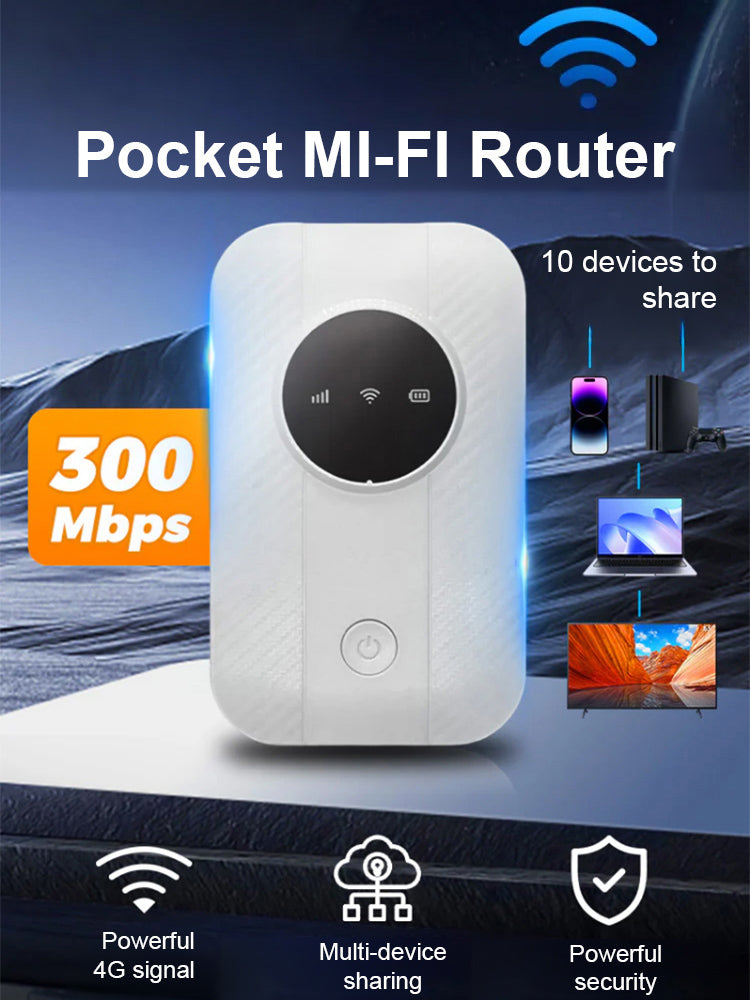 🔥【Available worldwide】5G wireless portable WiFi, unlimited data for life✅2025 sales No. 1, Lifetime free internet access!