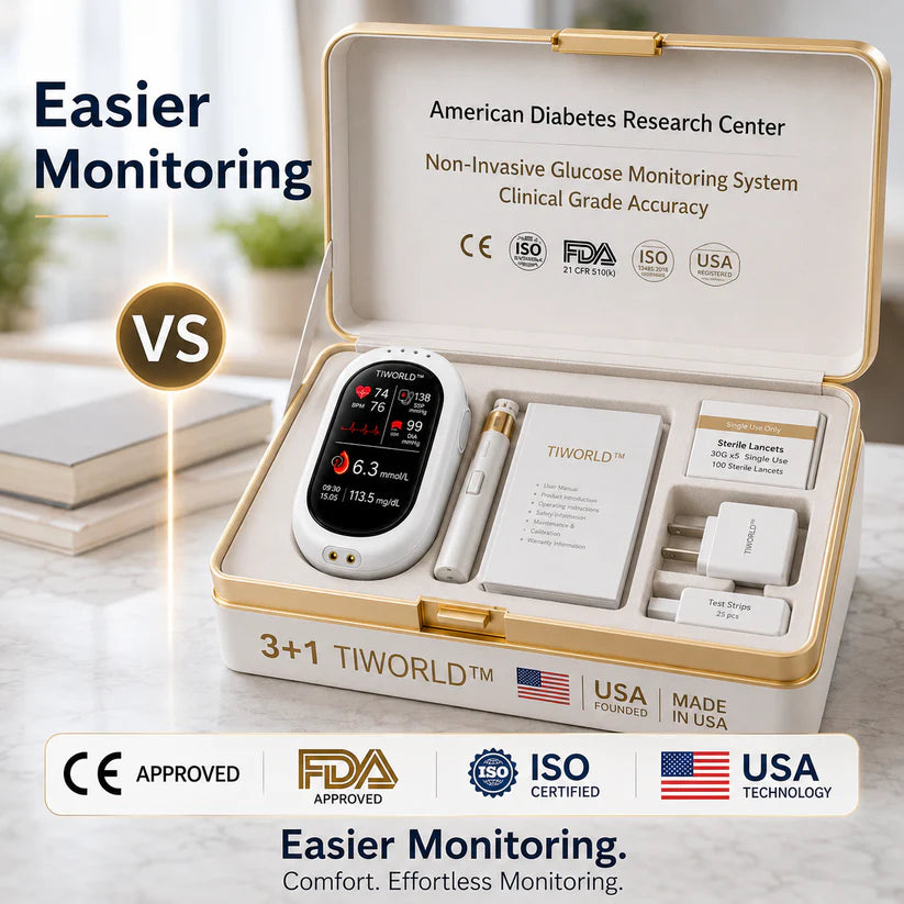 ✨ Next-Gen Smart Health Tech | Needle-Free Blood Sugar Tracker 🔬🩸 No More Finger Pricks