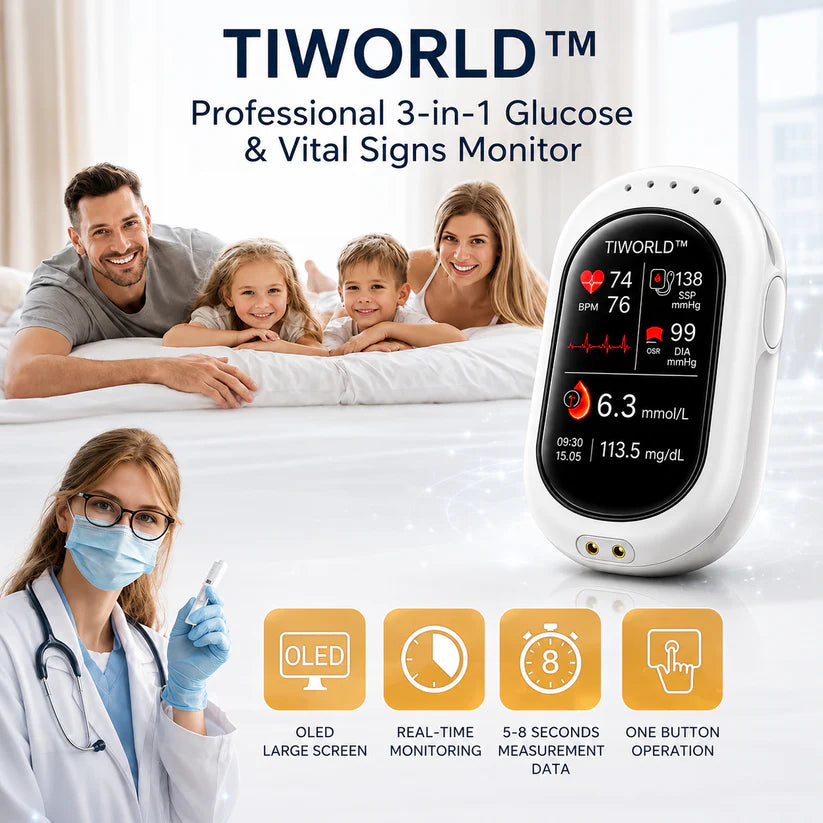 ✨ Next-Gen Smart Health Tech | Needle-Free Blood Sugar Tracker 🔬🩸 No More Finger Pricks