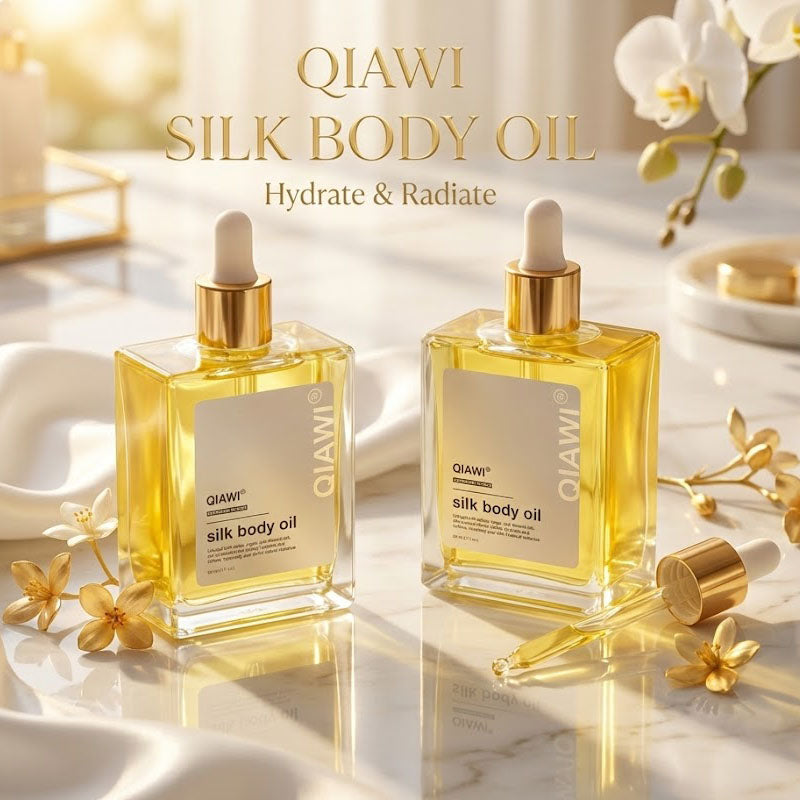 QIAWI® Silk Body Oil-Deep Hydration & Firming for Dry Skin
