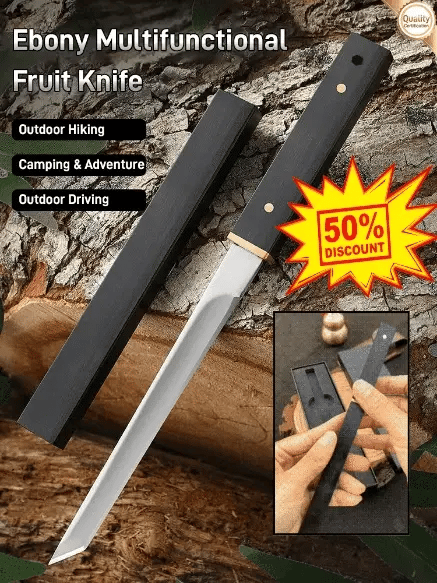 Ebony multifunctional tool imported from Japan