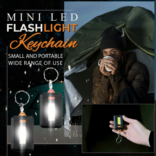 🎁Mini LED Flashlight Keychain【INCOD + Local Stock (Express 3 Day Delivery)】