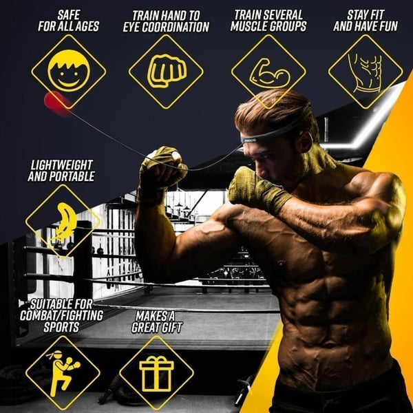 🎅Early Christmas Sale - 49% OFF🎁Boxing Fight Ball for Improving Reaction Speed